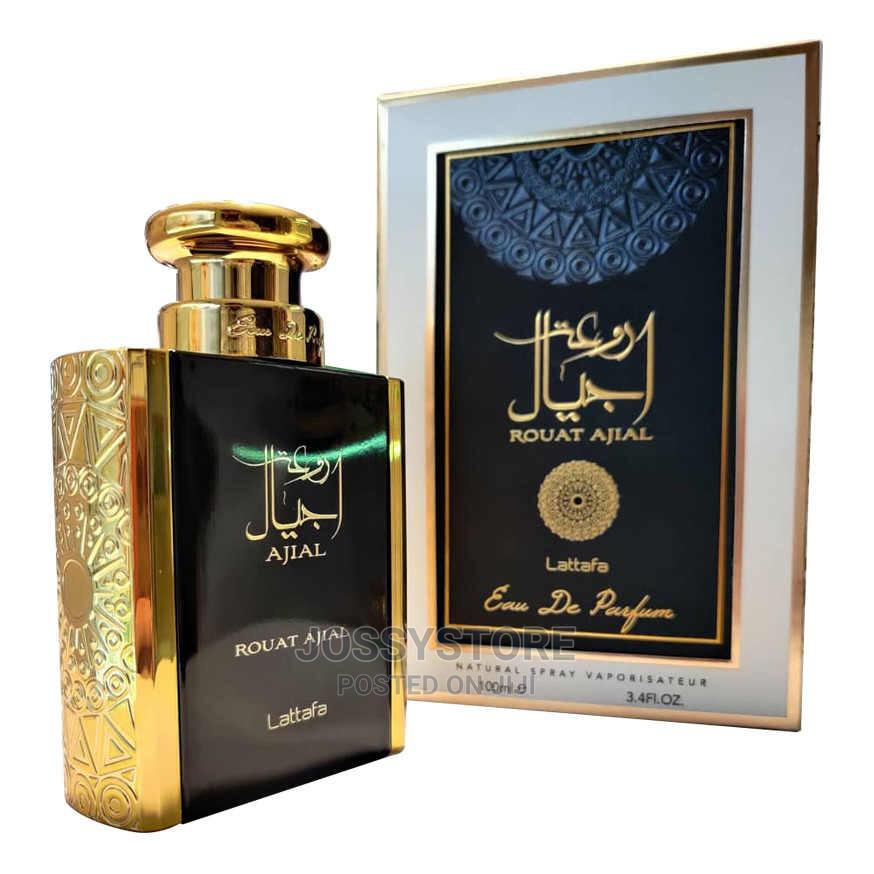 Lattafa Ajial Eau Rose Fruit Musky Vanilla Elixir