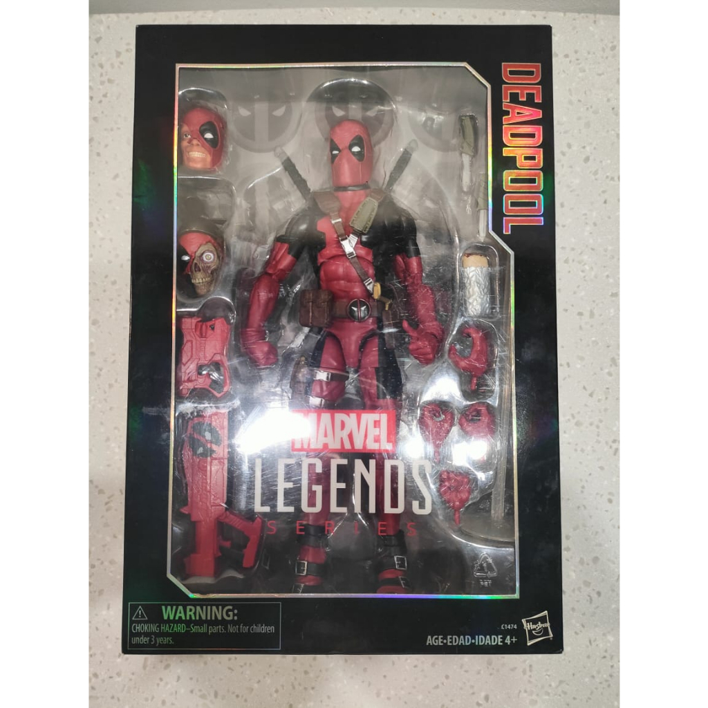 Marvel Legends Deadpool 12 Inch Action Figure 2018 Completely New Set ...