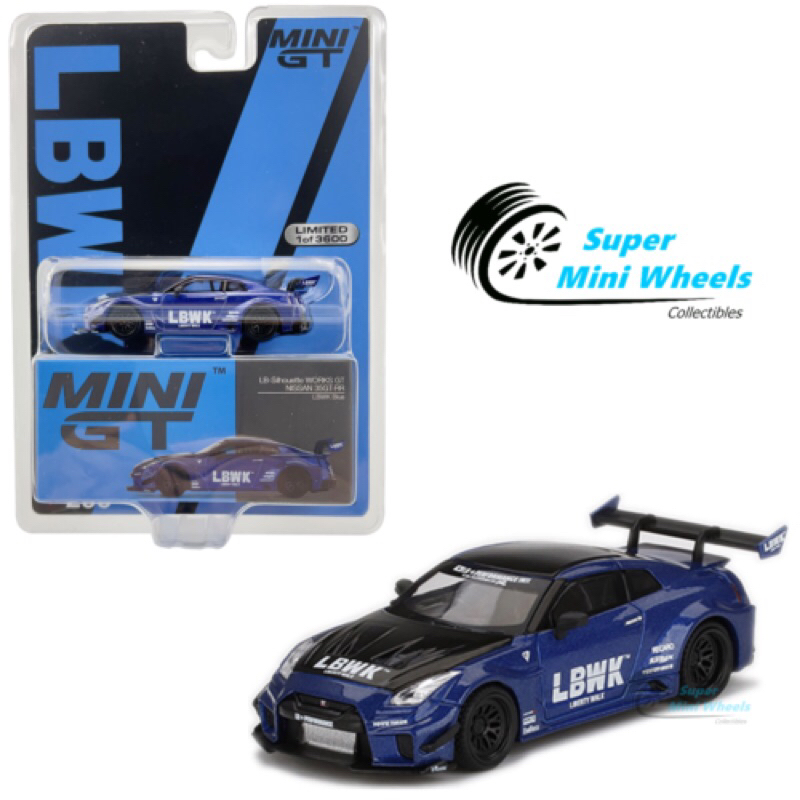 #299 MINI GT LB Silhouette WORKS GT Nissan GT-R 35GT-RR Ver.2 LBWK ...