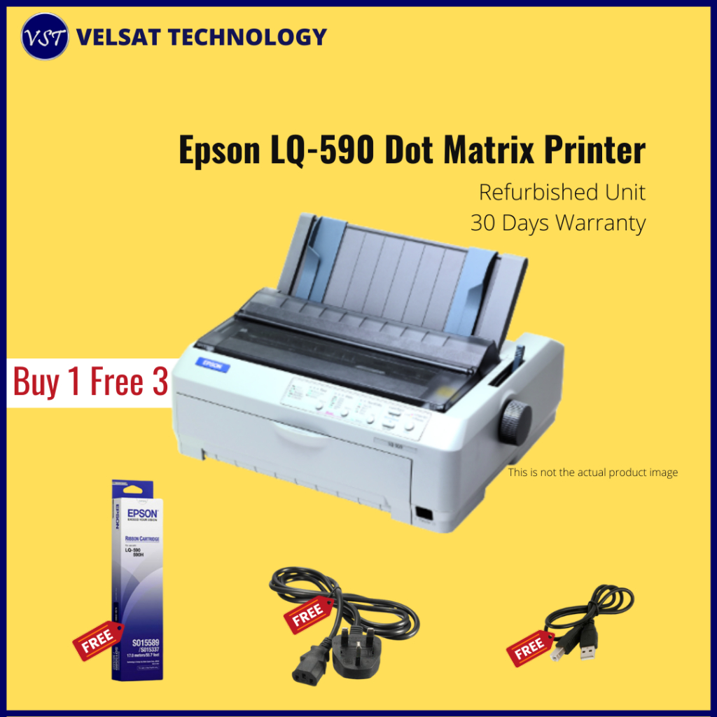 Epson LQ590 Dot Matrix Printer [Refurbished] Shopee Malaysia