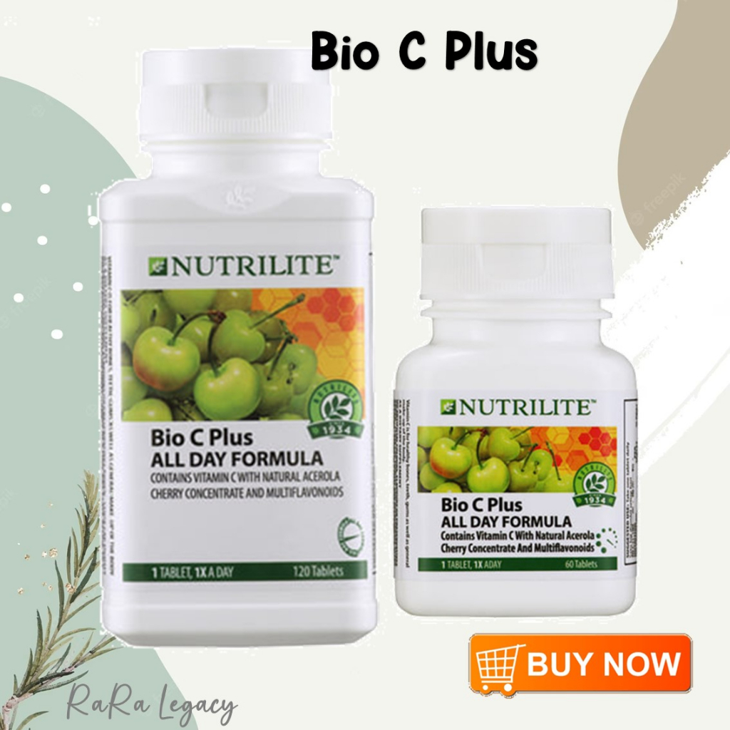Nutrilite Bio C Plus All Day Formula (60tab / 120 tab) | Shopee Malaysia