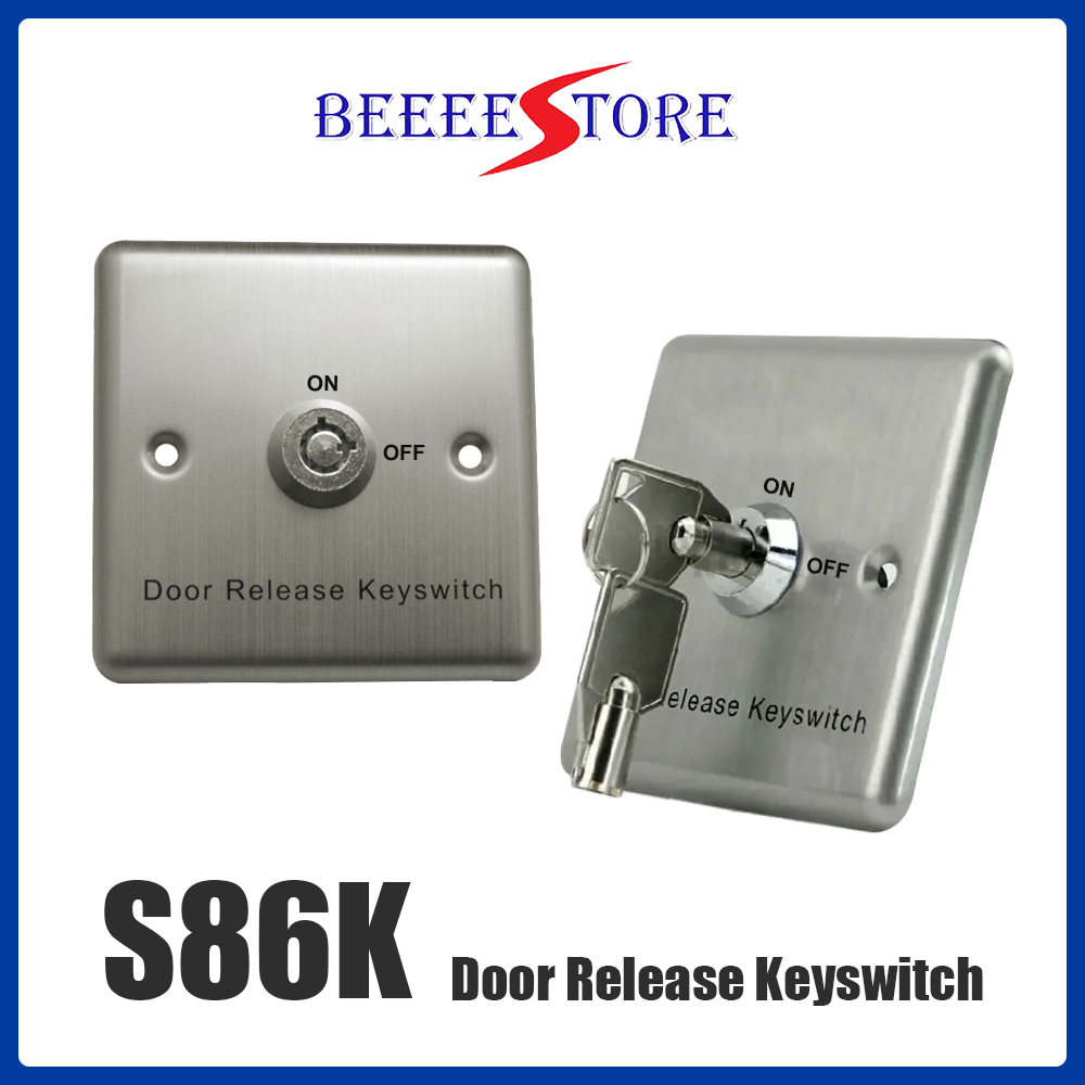 Stainless Steel Door Release Keyswitch On/Off Key Switch - S40K S86K ...