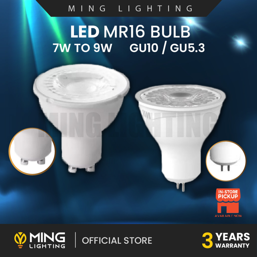 LED MR16 Bulb GU10 GU5.3 Mentol 7W 8W 9W 12W 3C Spotlight Track Light ...