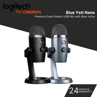 Blue Yeti Nano Premium USB Mic For Recording & Streaming (Blackout
