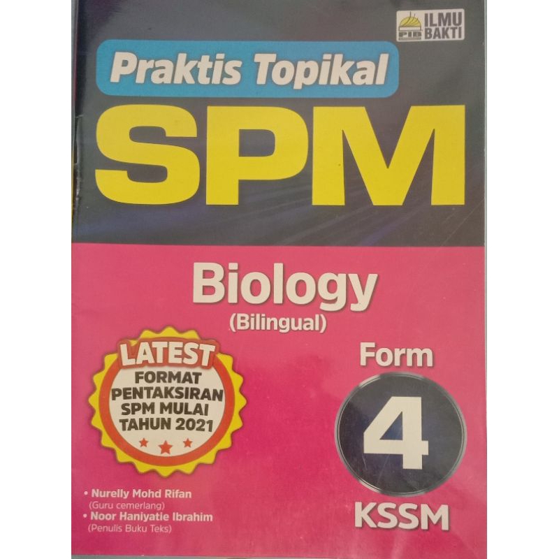 PRELOVED PRAKTIS TOPIKAL: BIOLOGY TINGKATAN 4 | Shopee Malaysia