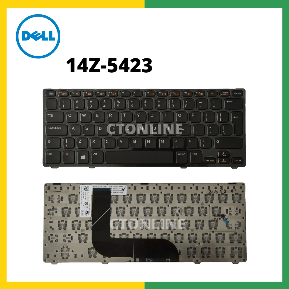 Dell Inspiron 13z 5323 14z 5423 Vostro 3360 Laptop Keyboard Shopee Malaysia 6628