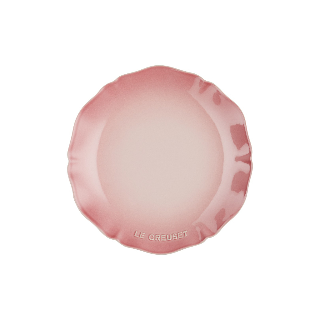 Le Creuset Stoneware Elegant Frill Plate (25cm) Shopee Malaysia