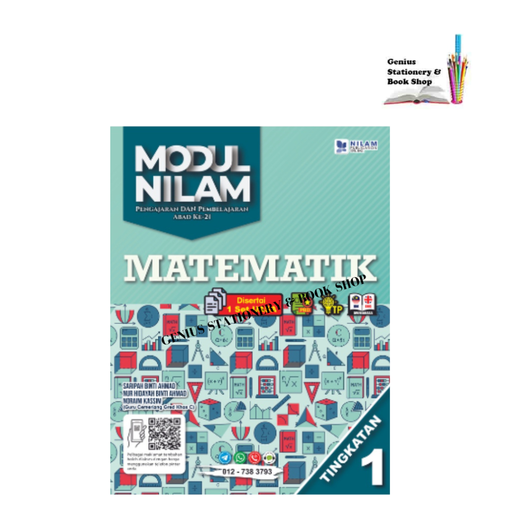 Buku Latihan: Modul Nilam Matematik Tingkatan 1 Dwibahasa (2023 ...