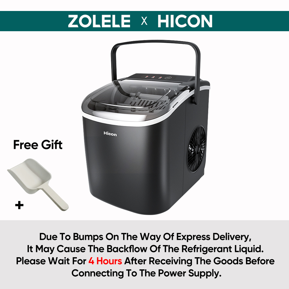 Hicon Smart Mini Ice Maker Machine Electric Automatic 15kg 24H Fast Ice