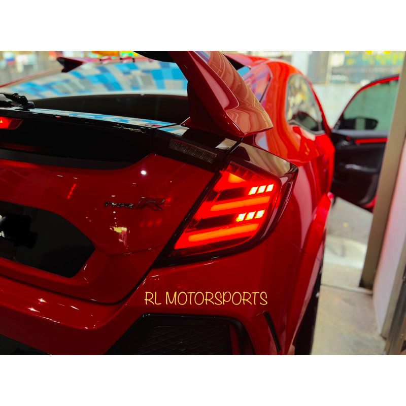 Honda Civic Fk7 FK8 FC Hatchback Type R Rear Led tail lamp light DRL ...