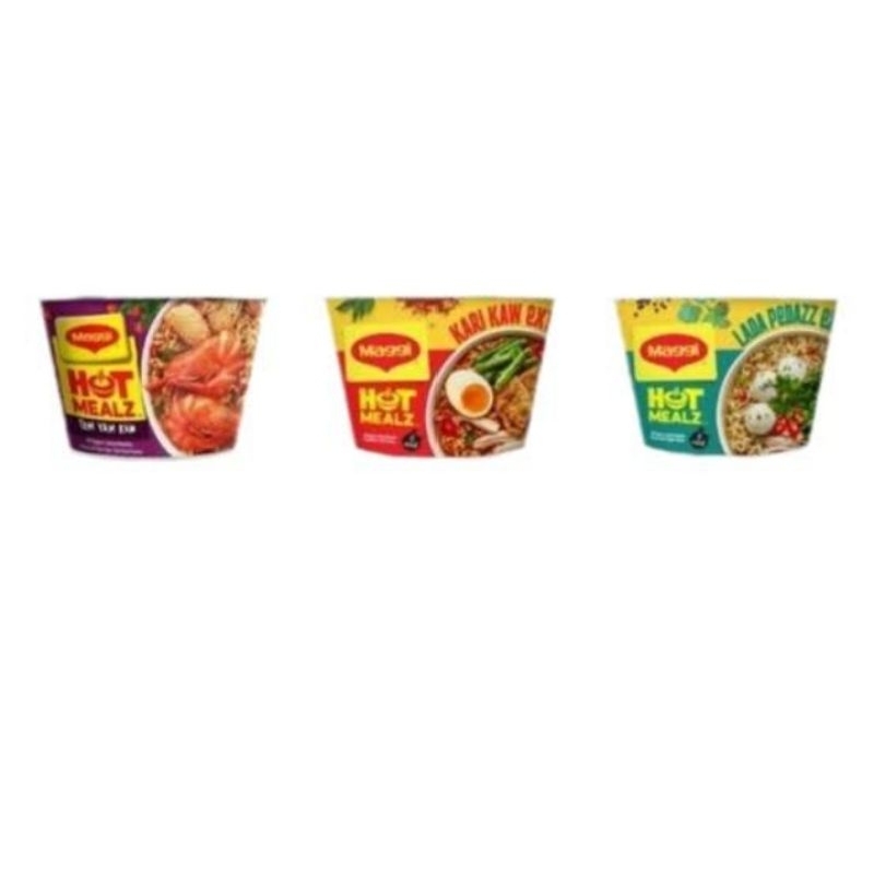 Maggi Hot Cup Mealz Curry Kaw Kaw G Shopee Malaysia