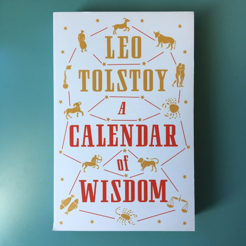 Pls dm with defect a calendar of wisdom leo tolstoy roger