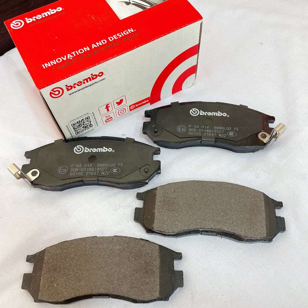 BREMBO PROTON DISC BRAKE ROTOR & BRAKE PAD WAJA , PERDANA SE , PERDANA ...
