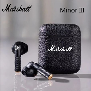 Marshall Minor III True Wireless Bluetooth In-Ear Headphones with  Mic/Remote, Black