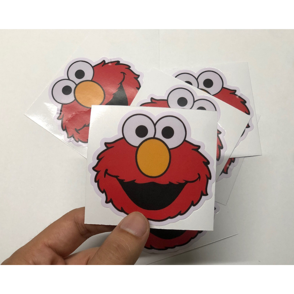 G022 ELMO Decal Sticker Sesame Street | Shopee Malaysia