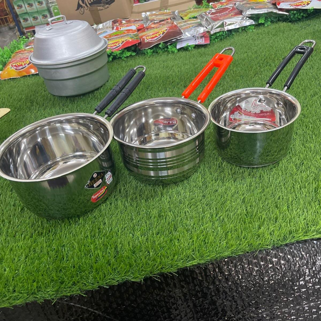 Milk pot 3 types for normal stove and for induction stove Shopee Malaysia