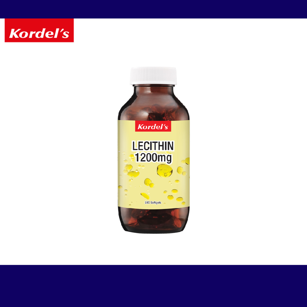 Kordel's Lecithin 1200mg, Breaks Down Fat, Improves Fat Digestion, Fat