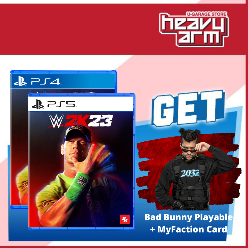 Ps5 Wwe 2k23 Ps4 Wwe 2k23 Wrestling Video Game English Shopee Malaysia