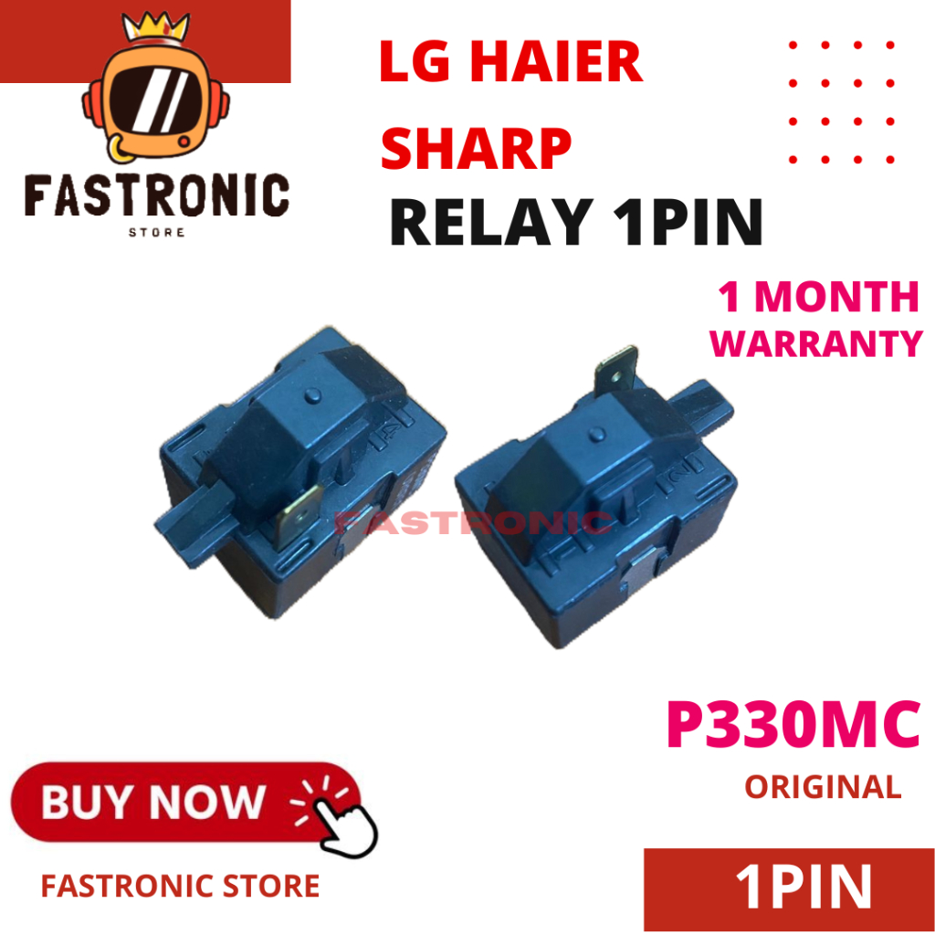 [ Original] 1Pin Fridge Relay Overload PTC Starter Refrigerator Freezer