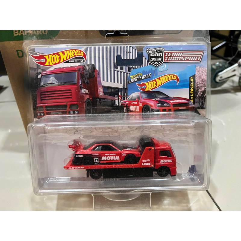 Team Transport Hotwheels Nissan Skyline R Lbwk Shopee Malaysia