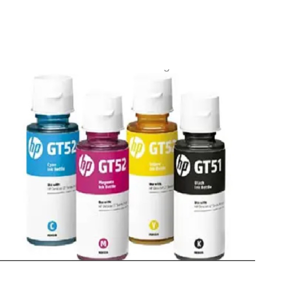 HP GT52 GT51 black Ink Bottle HP DeskJet GT 5810, 5820 AiO, Ink Tank ...