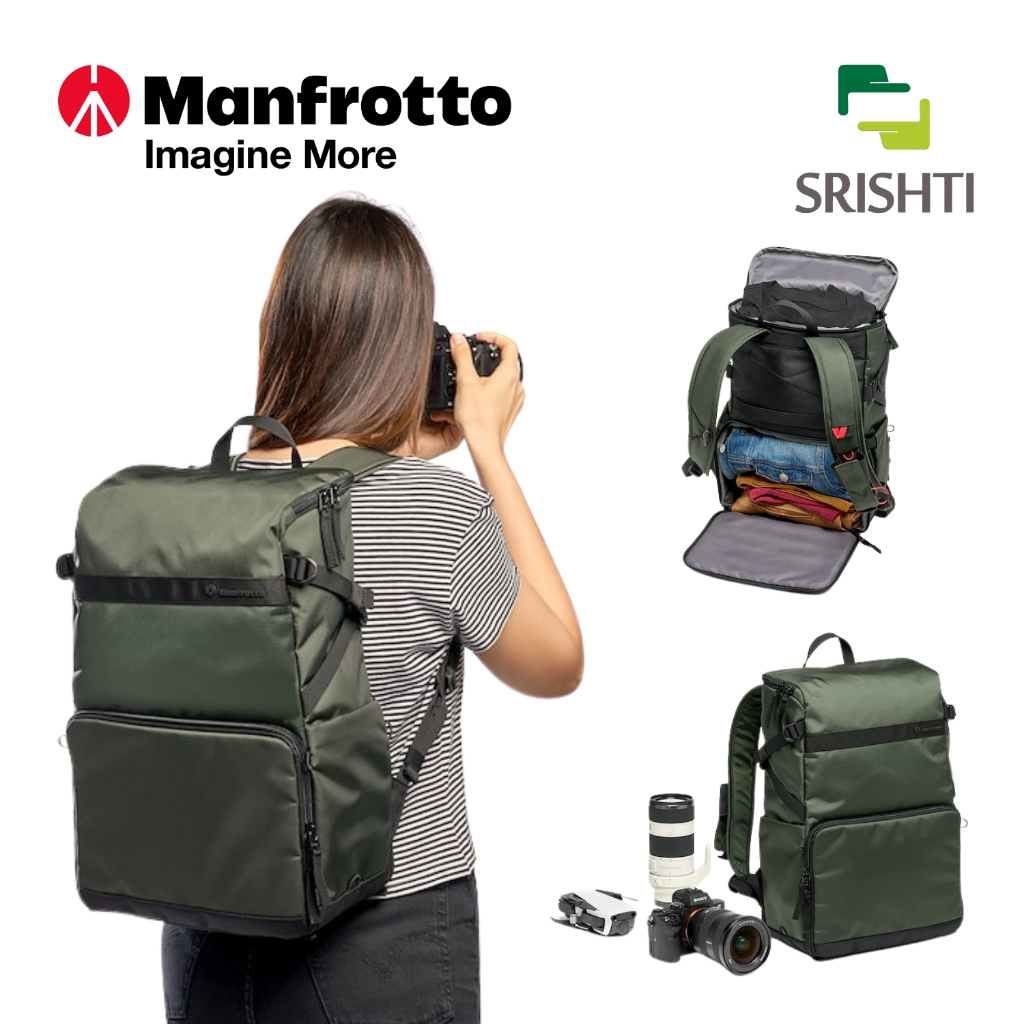 Manfrotto Street Slim Camera Backpack Perfect for Cameras Lifestyle Travelling Shopee Malaysia
