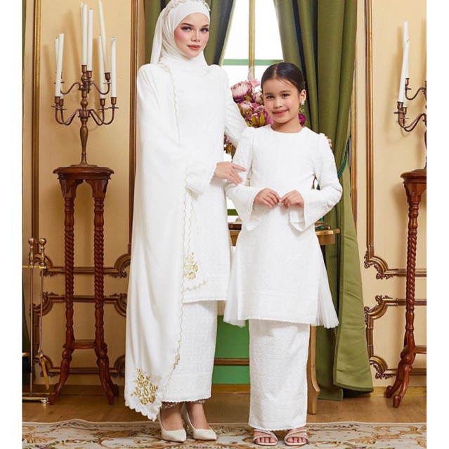 HIJABISTAHUB X WAWA ZAINAL AYANA KURUNG / BAJU RAYA / BAJU KURUNG RAYA / BAJU NIKAH / BAJU 