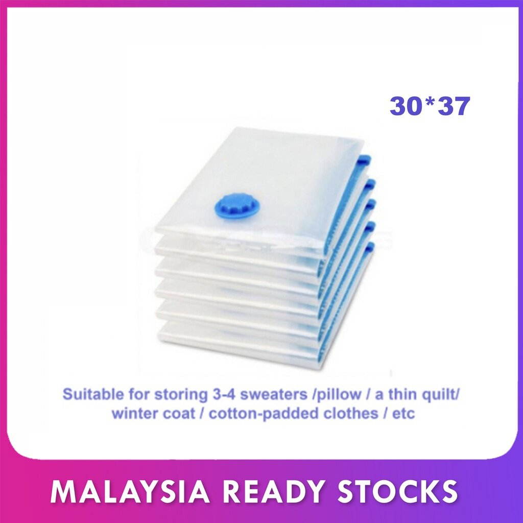 Vacuum Bag Clothes Organizer Travel Storage Bag Waterproof Compression