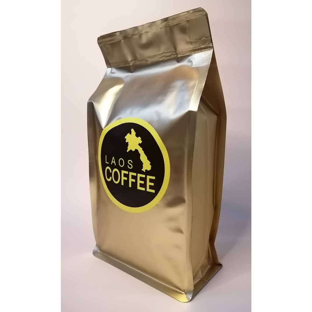 DELTA LAO COFFEE (500g X 1Pack Medium Roasted Beans) 0.5KG laos single