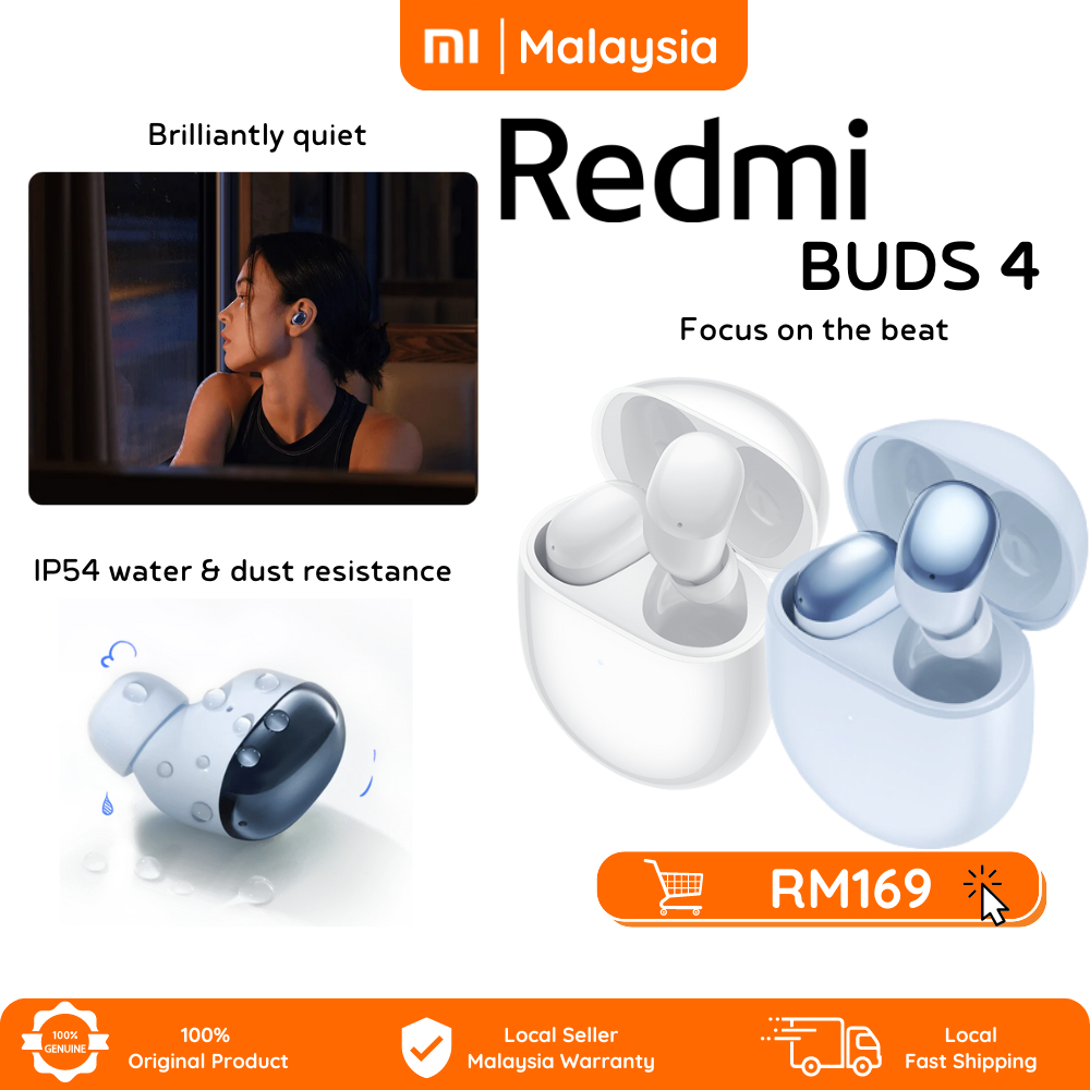Redmi Buds 4 - Brilliantly quiet