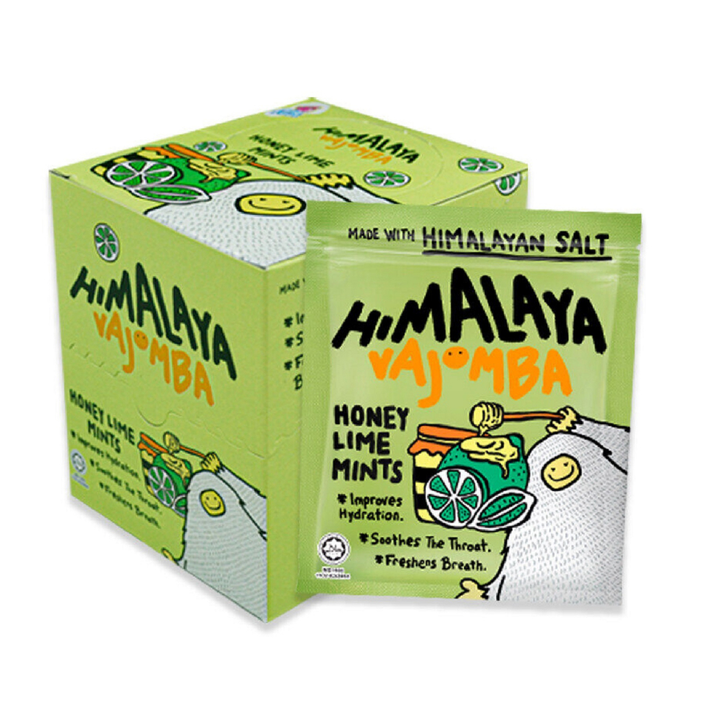 Himalaya Vajomba Honey Lime Mints 15g x 12's Shopee Malaysia