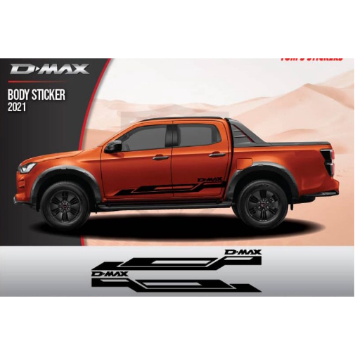 ISUZU D-MAX CAR BODY STICKER SET | Shopee Malaysia