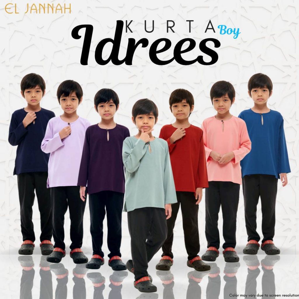 Kurta Boy Idrees Orange Bata Lilac Dusty Green Kurta Kanak Kanak Lelaki ...