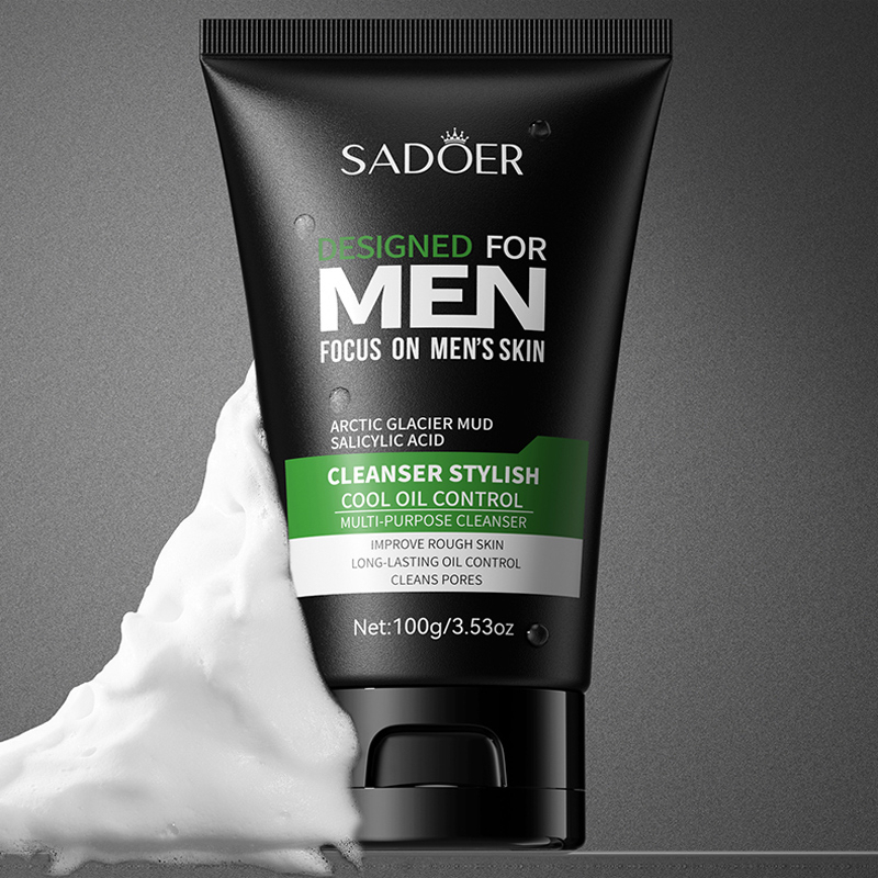 Men's Oil Control Acne Removing Skin Care Cleanser Oil Removing Anti ...