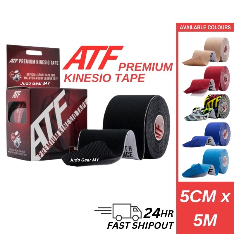 ATF Premium Kinesio Tape 1 Roll (5cm x 5m) Kinesiology KT Recovery