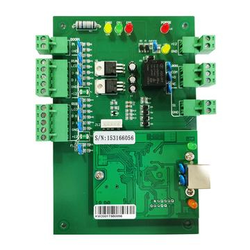 Professional Wiegand 26-40 Bit TCP IP Network Access Control Board with ...