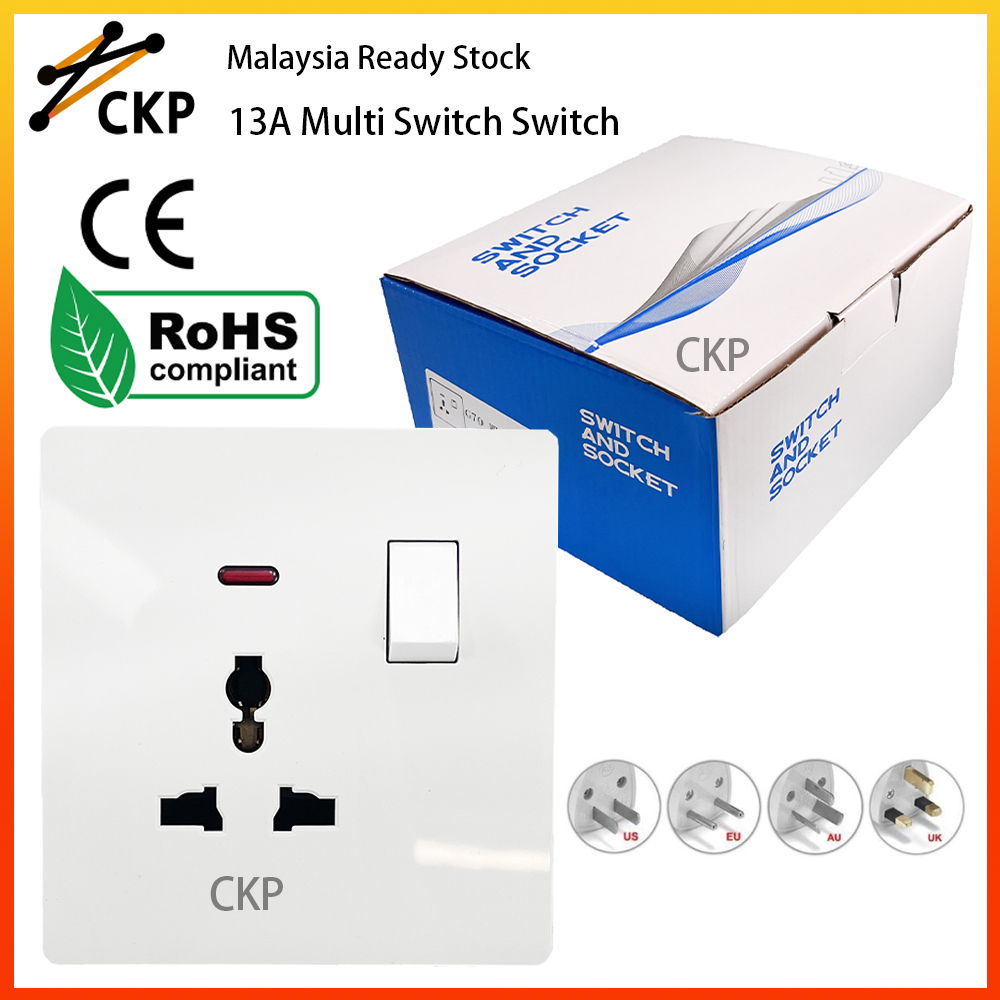 13a switch socket - Prices and Promotions - Apr 2026 | Shopee Malaysia