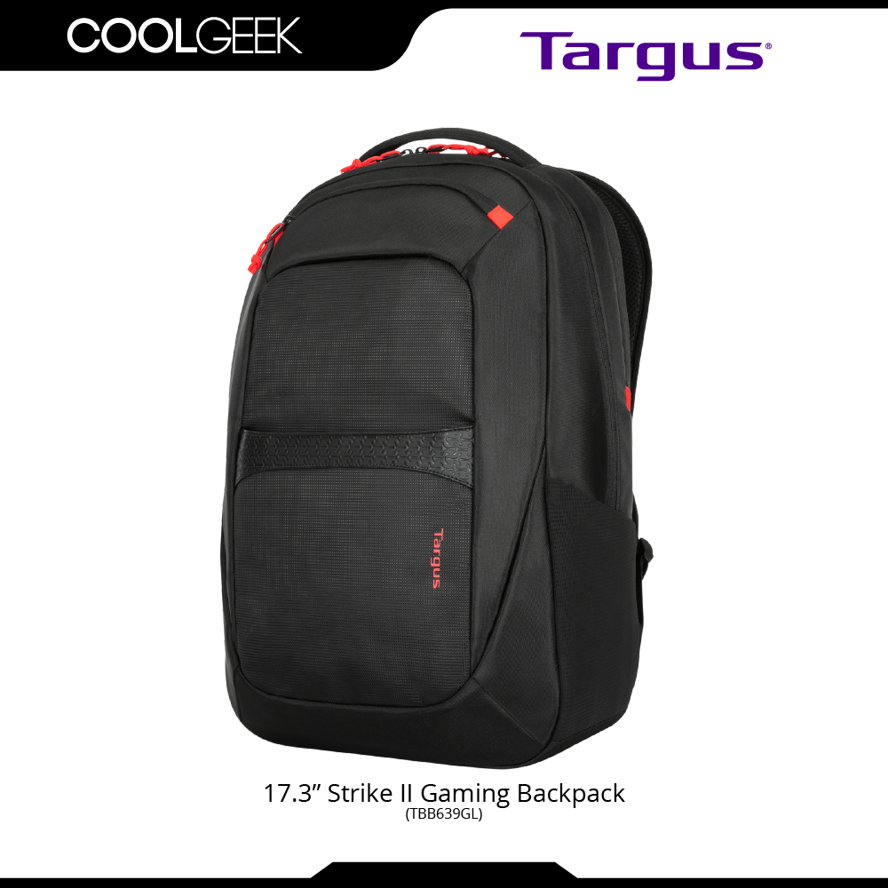 Targus 17.3" Strike II Gaming Backpack (TBB639GL) Shopee Malaysia