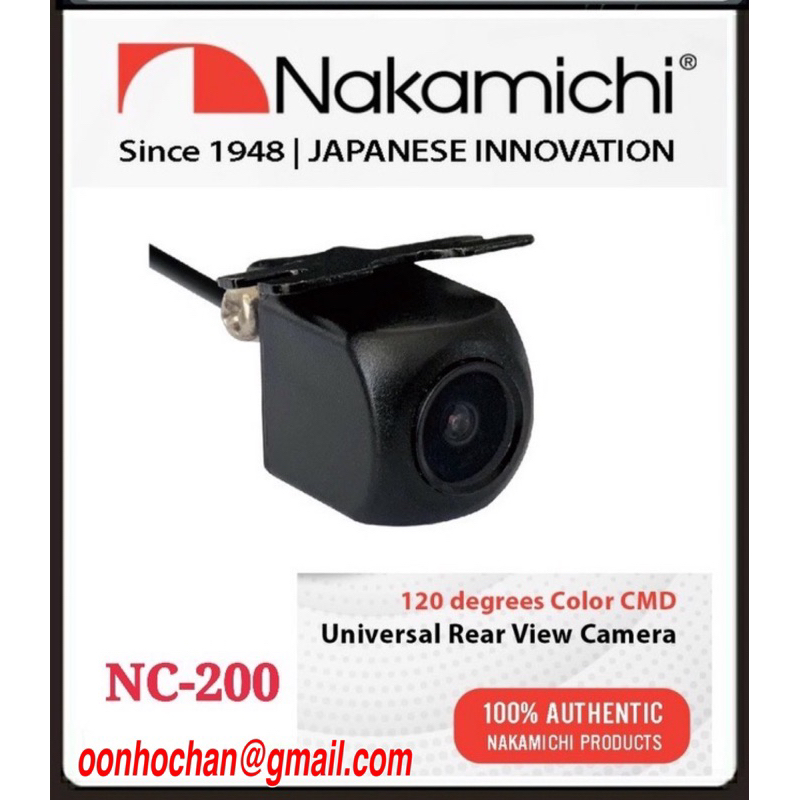 NAKAMICHI NC200 REVERSE CAMERA REAR VIEW CAMERA UNIVERSAL CAMERA