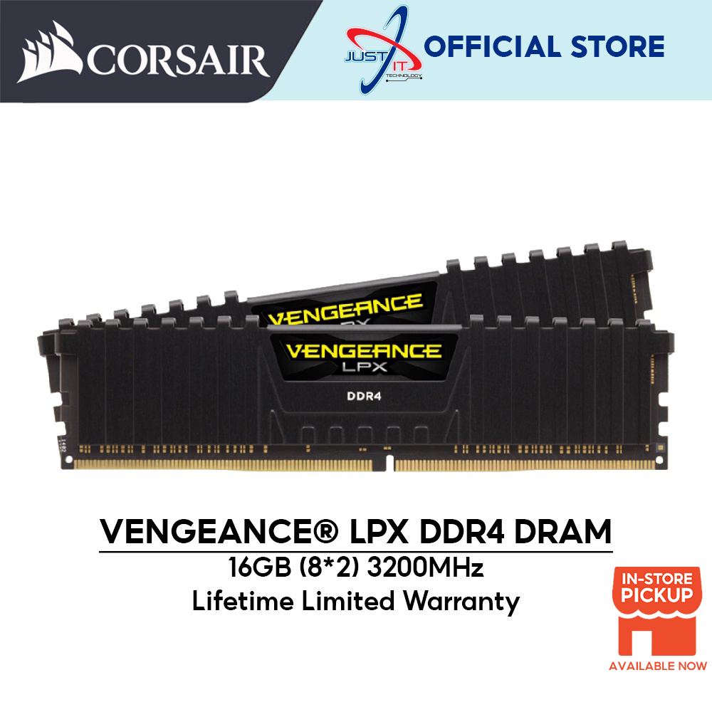 Corsair Vengeance LPX Gaming RAM 8GB / 16GB / 32GB DDR4