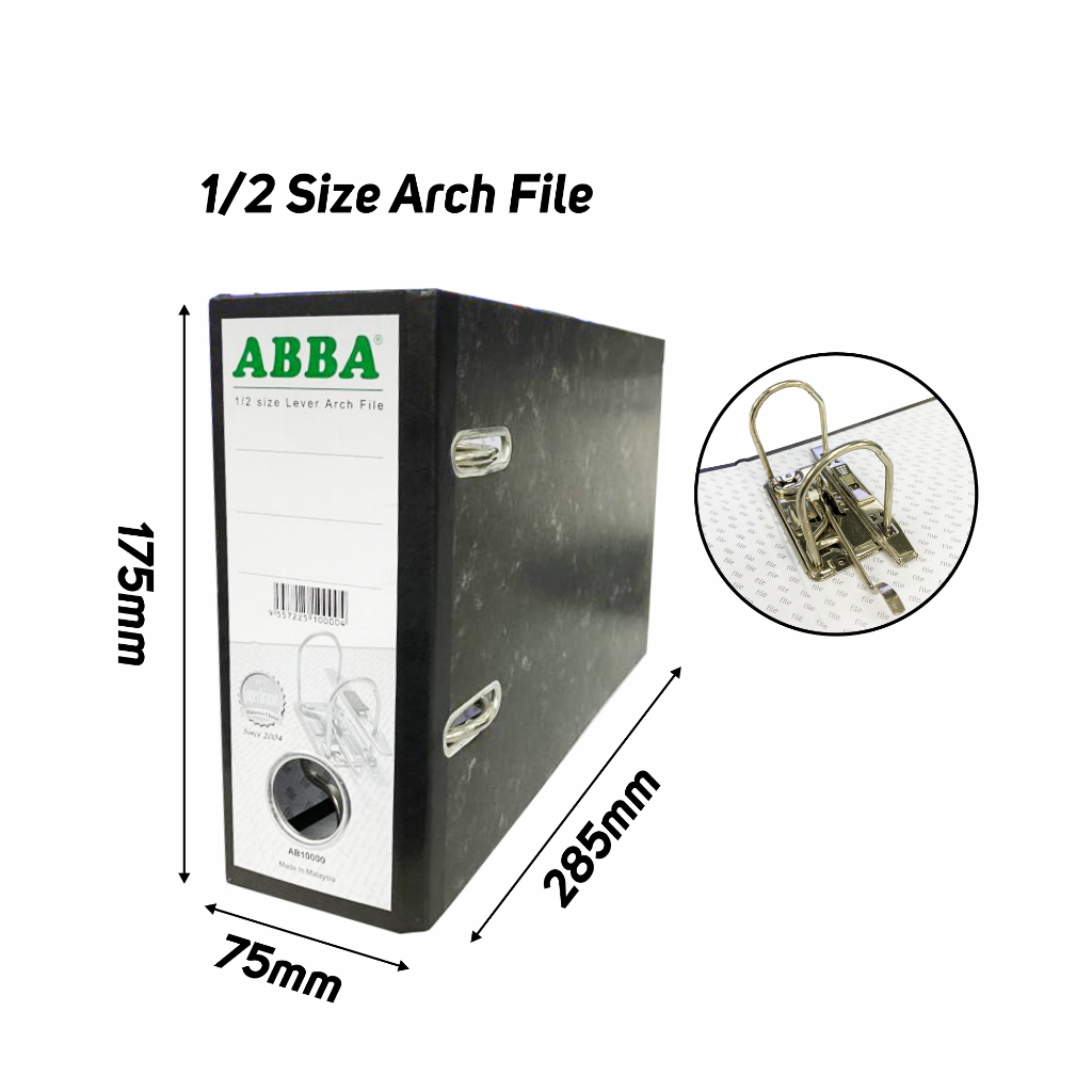 ABBA Voucher File for A5 Size Filing ABBA Arch Voucher File / Ring File ...