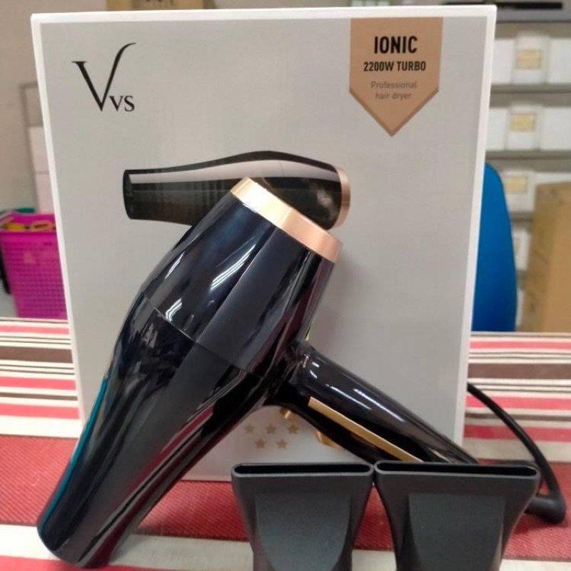 VVS Ionic 2200watt turbo Professional Hair Dryer KF 8955 Shopee