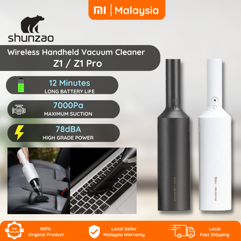 Xiaomi ShunZao Wireless Portable Handheld Vacuum Cleaner Z1/ Z1 Pro