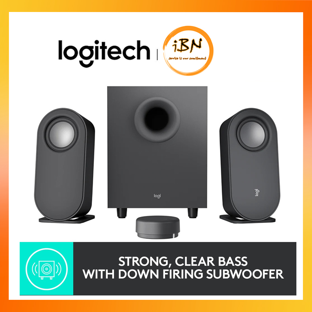 Logitech Z407 Bluetooth Computer Speakers with Subwoofer and Wireless