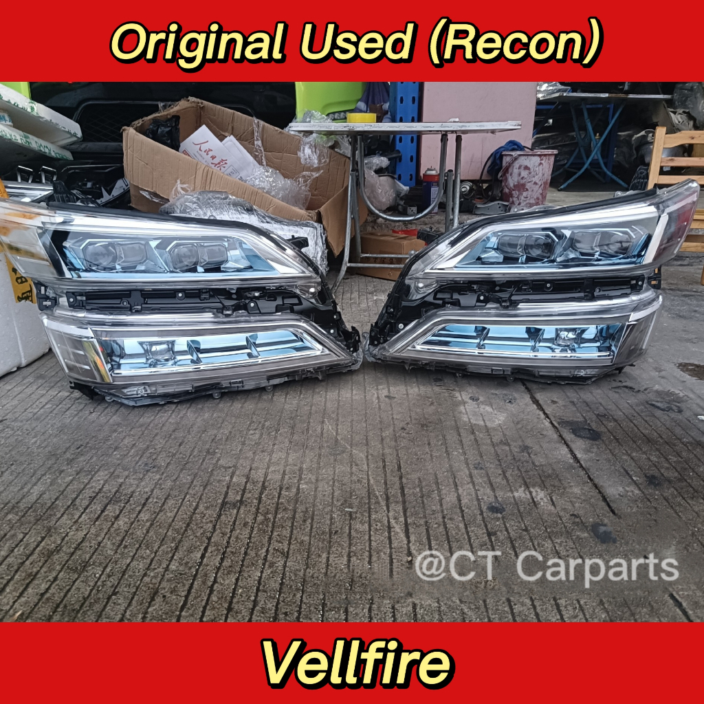 Vellfire 2018 Sequential Headlamp Original 2 LED / Vellfire 2018