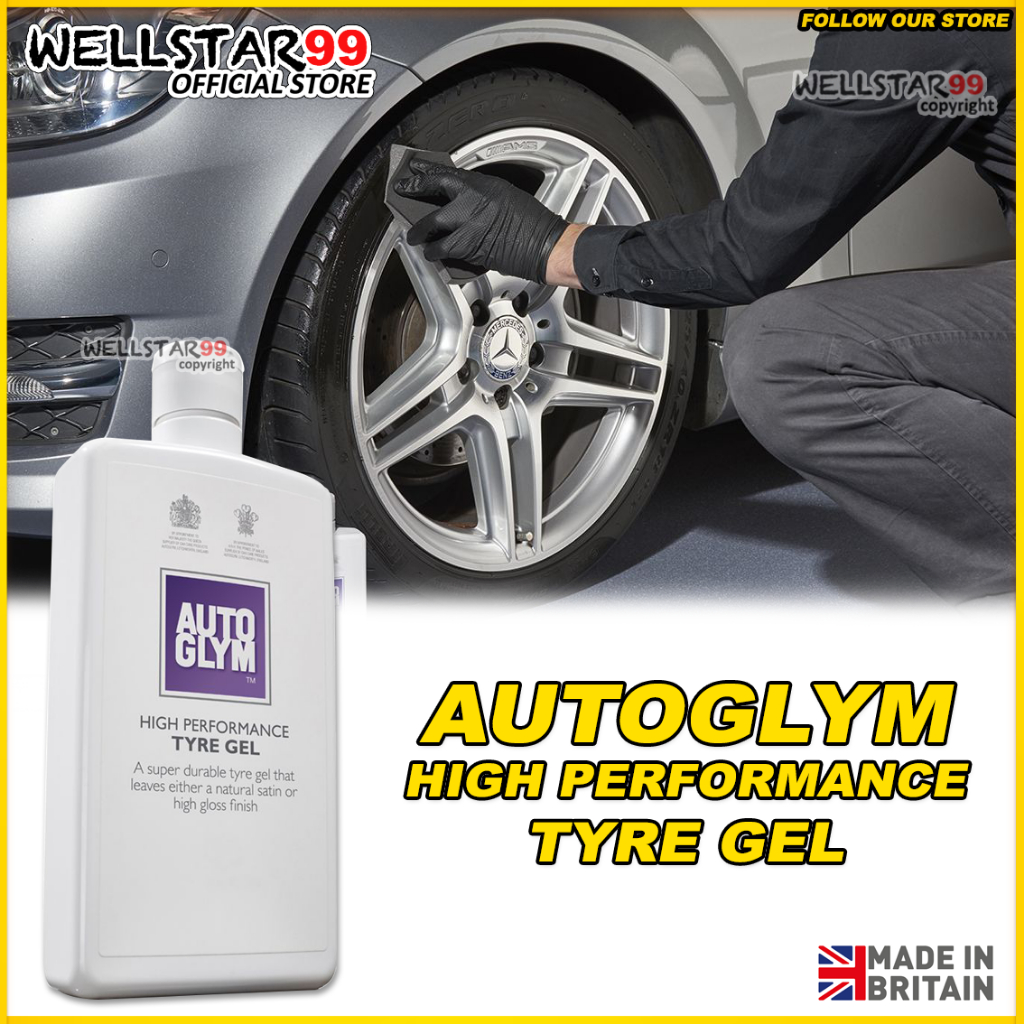Autoglym High Performance Tyre Gel Long Lasting Tyre Finishing (500ml) Tire Gel Shopee Malaysia