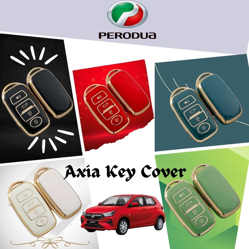 Axia 2023 Key Cover Axia 2023 Sarung Kunci Axia Key Cover TPU Axia ...