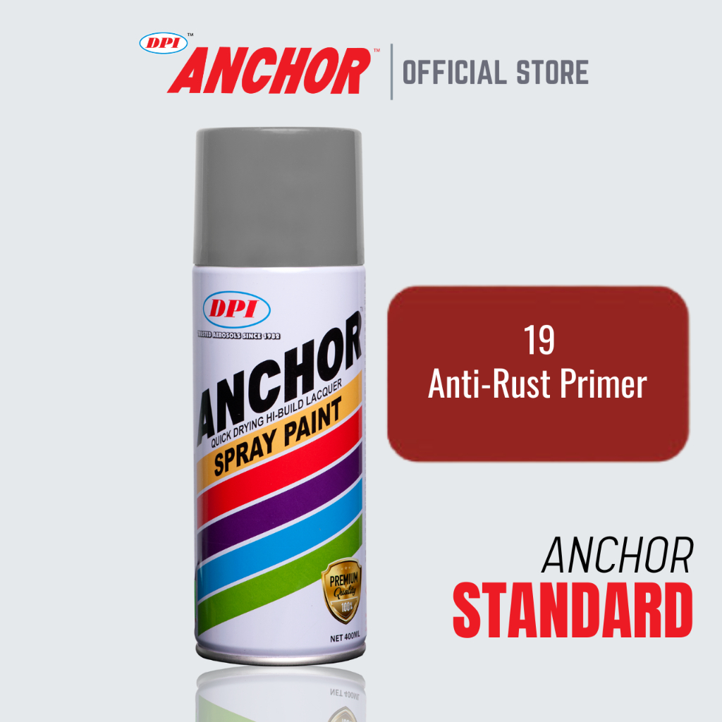 DPI Anchor Standard 19 AntiRust Primer 400ml Spray Paint / Cat