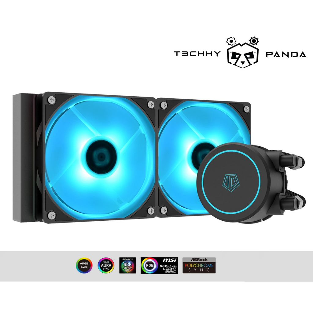 # ID COOLING AURAFLOW X 240 EVO # 240MM ALL IN ONE LIQUID COOLING # AIO ...
