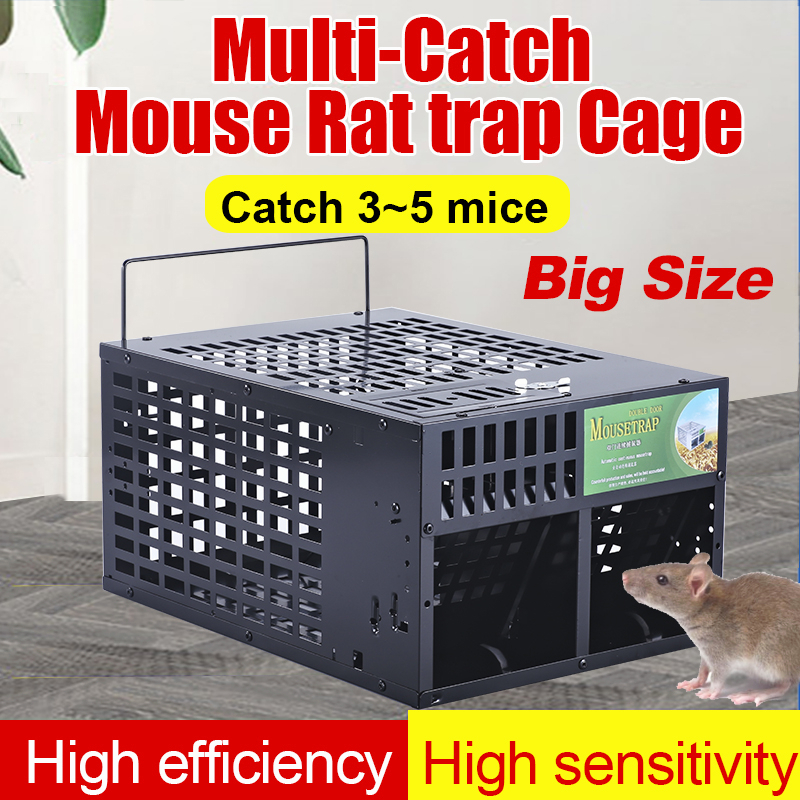 🔥🔥🔥 (2 door) KUAIBU Smart Multi-Catch Mice Mouse Trap Rat Trap Cage ...